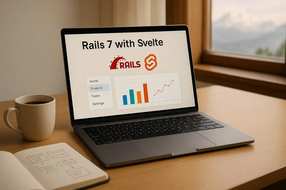 Svelte in Rails 7 einbinden: Praxis-Setup